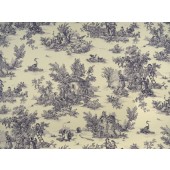 Covington HL-Pastoral #91 Violet Toile Fabric
